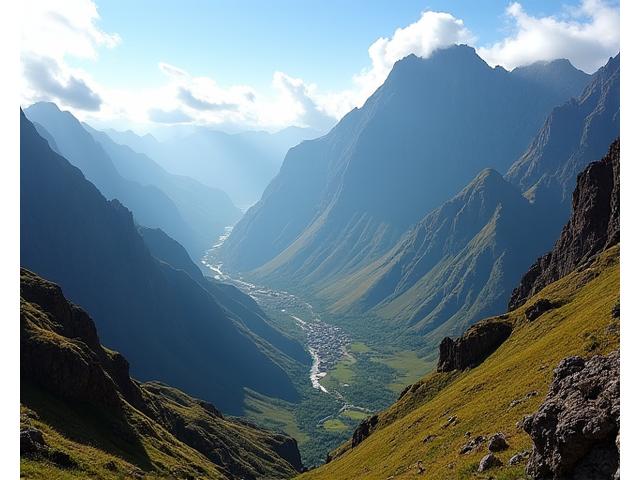 Cirque de Mafate à La Réunion, paysages montagneux spectaculaires